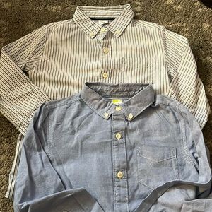 Crazy 8 dress shirt long sleeve for boys.